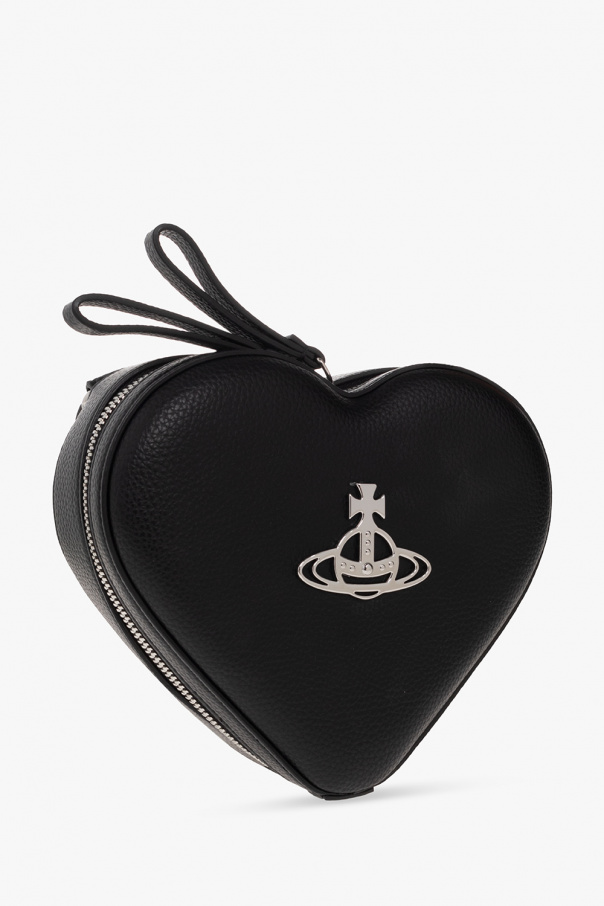 Vivienne Westwood ELLA ハート型の黒いバックパック Vivienne Westwood ELLA ハート型の黒いバックパック Vivienne